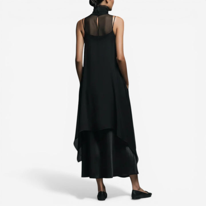 Bibiana™ Vestido Maxi con Capas