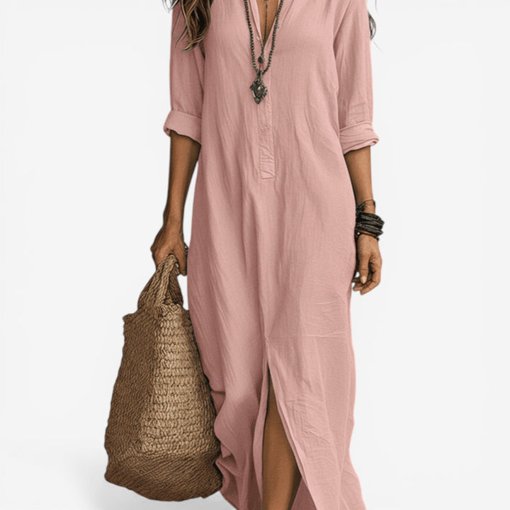 Gloria™ Vestido maxi con abertura