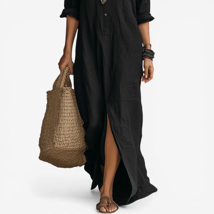 Gloria™ Vestido maxi con abertura