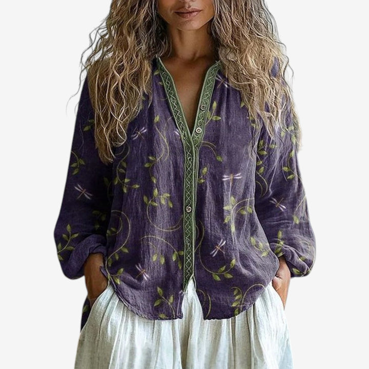 Chavelle™ Blusa Floral Boho