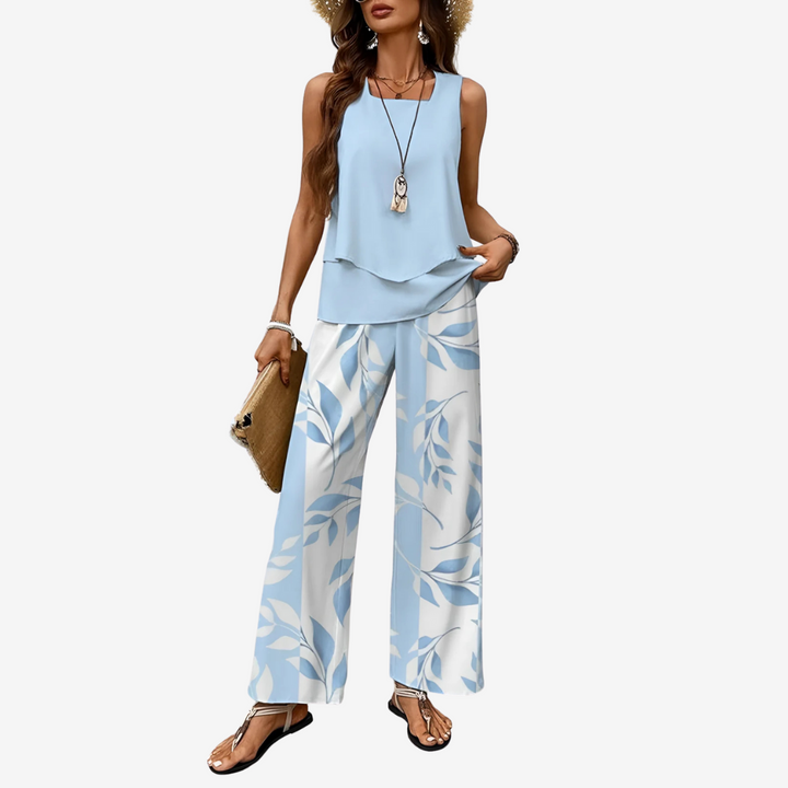 Odalis™ Conjunto Estampado
