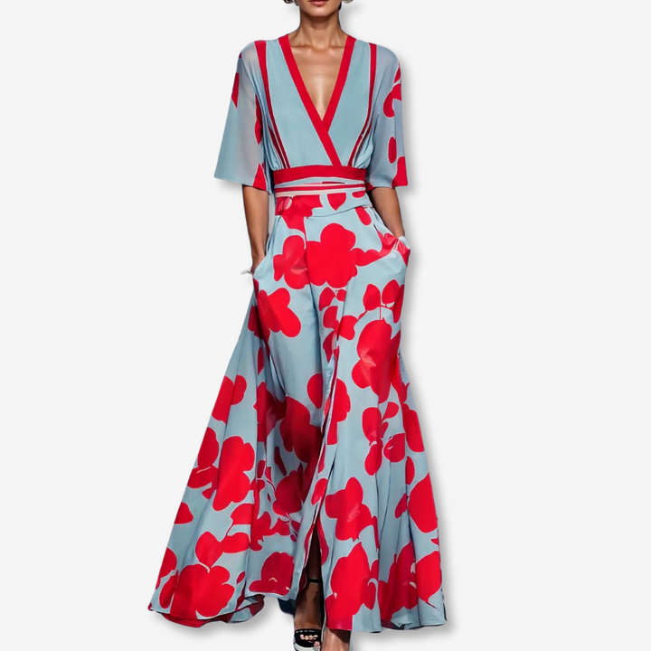 Olivia™ Vestido Maxi Floral