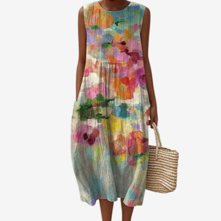Nery™ Vestido Midi Floral