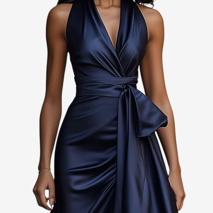 Claudia™ Vestido Noche Volantes