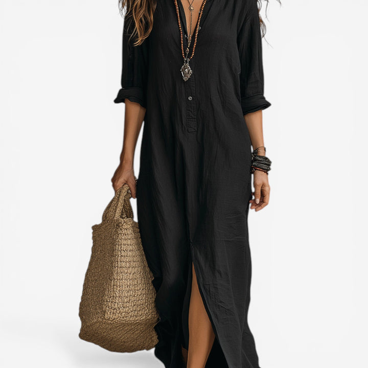 Gloria™ Vestido maxi con abertura