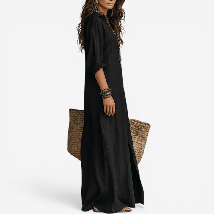 Gloria™ Vestido maxi con abertura