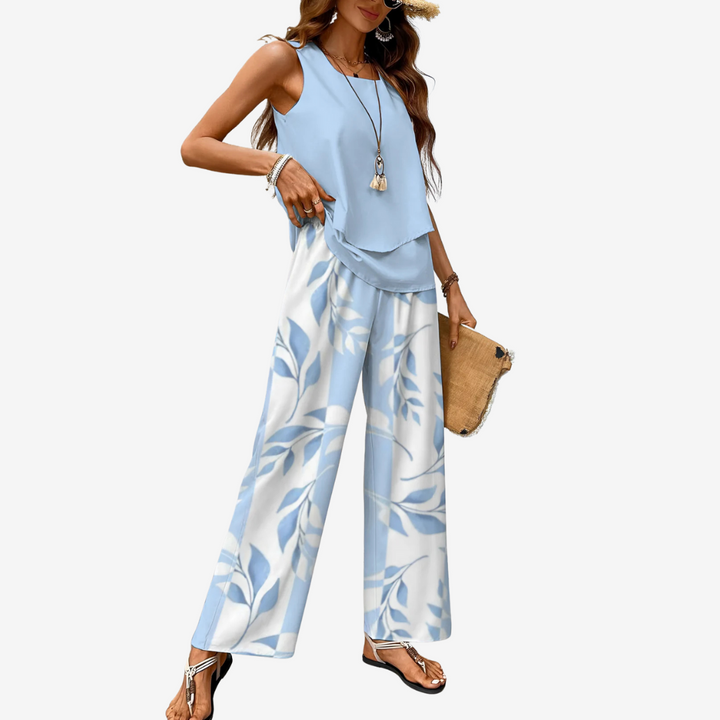 Odalis™ Conjunto Estampado