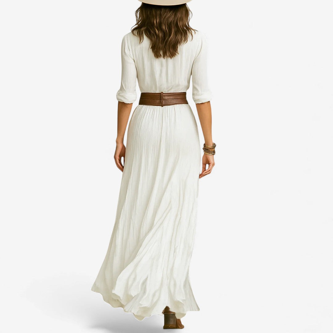 Antonia™ ​​Vestido Maxi Fluido