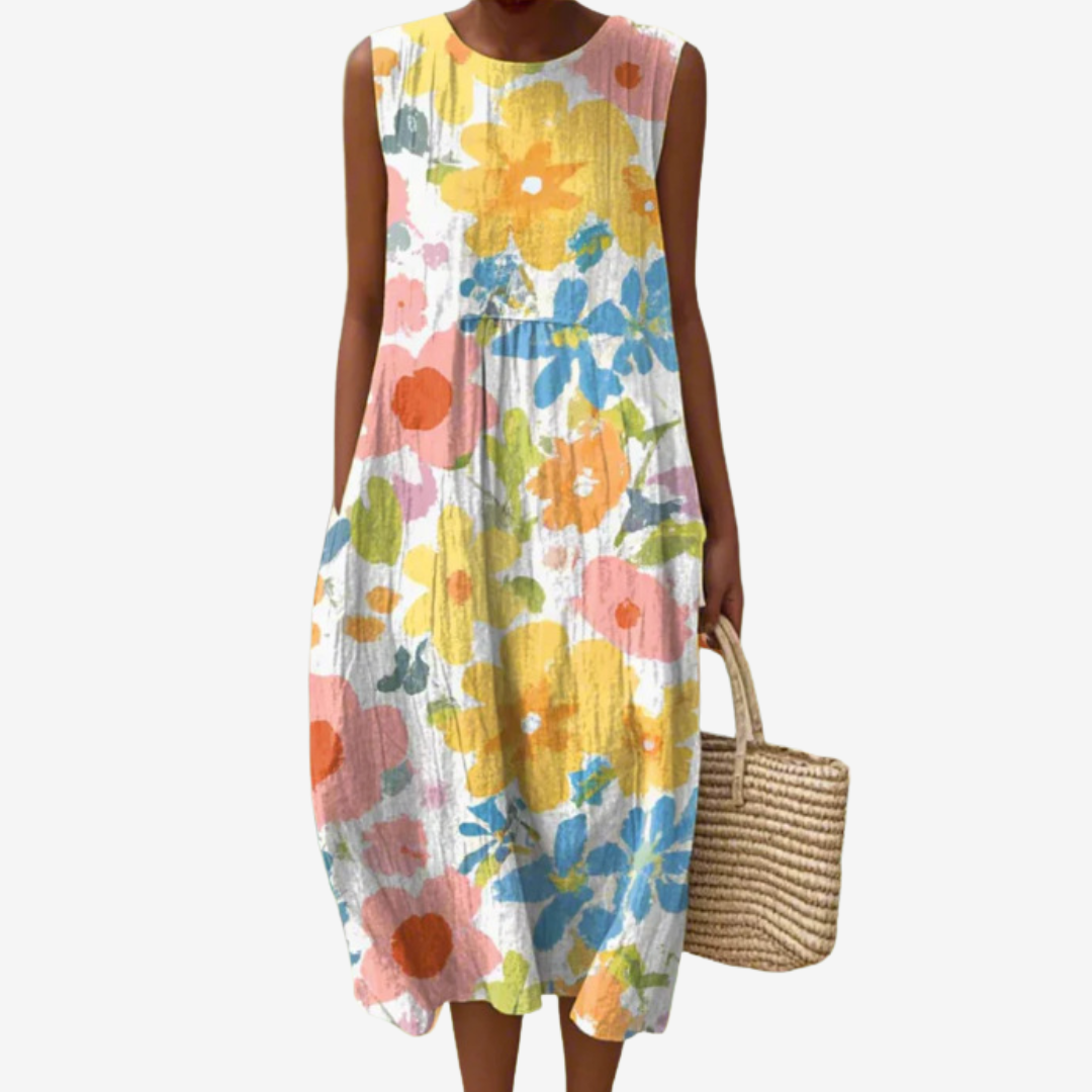 Nery™ Vestido Midi Floral