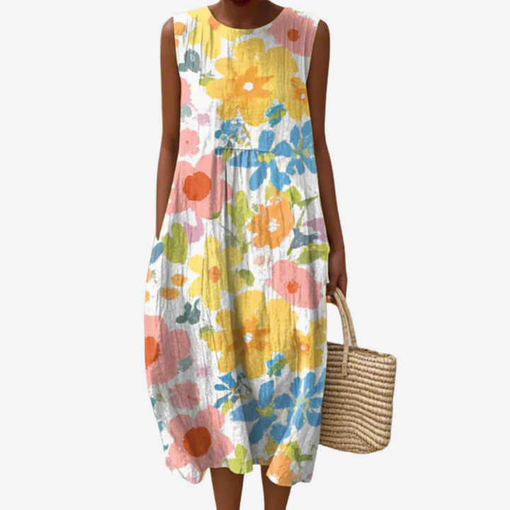Nery™ Vestido Midi Floral