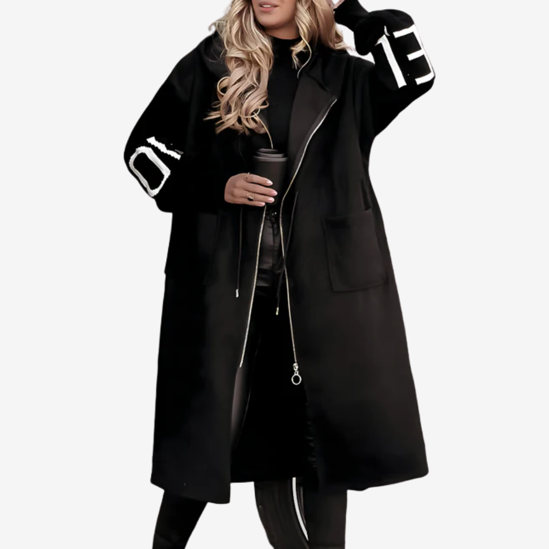 Magdalena™ Abrigo Largo Capucha