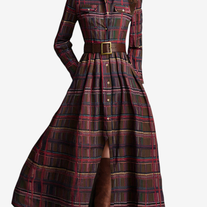 Manuela™ Vestido Camisero Maxi