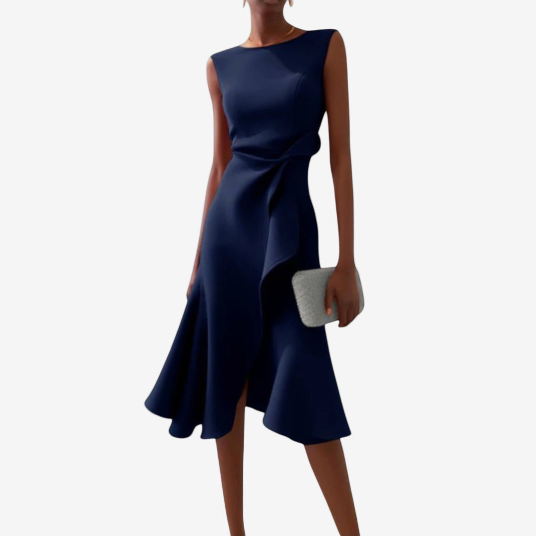 Bethania™ Vestido Midi Asimétrico