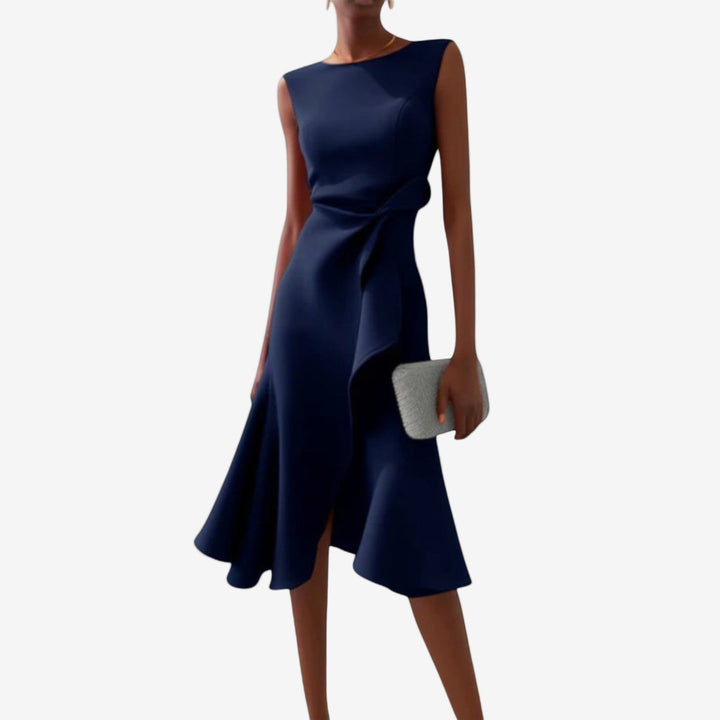 Bethania™ Vestido Midi Asimétrico