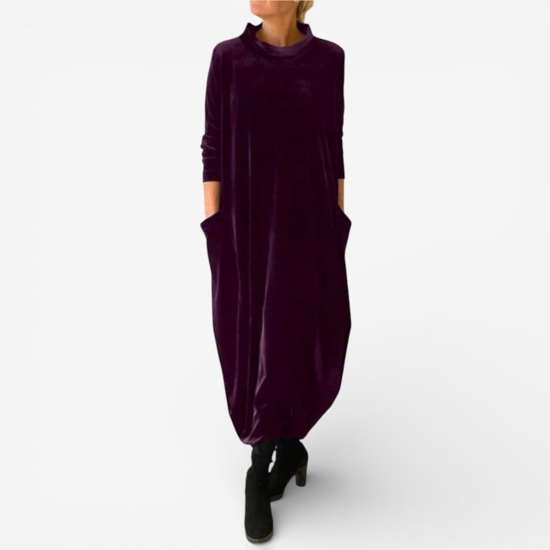 Chalina™ Vestido Cuello Alto