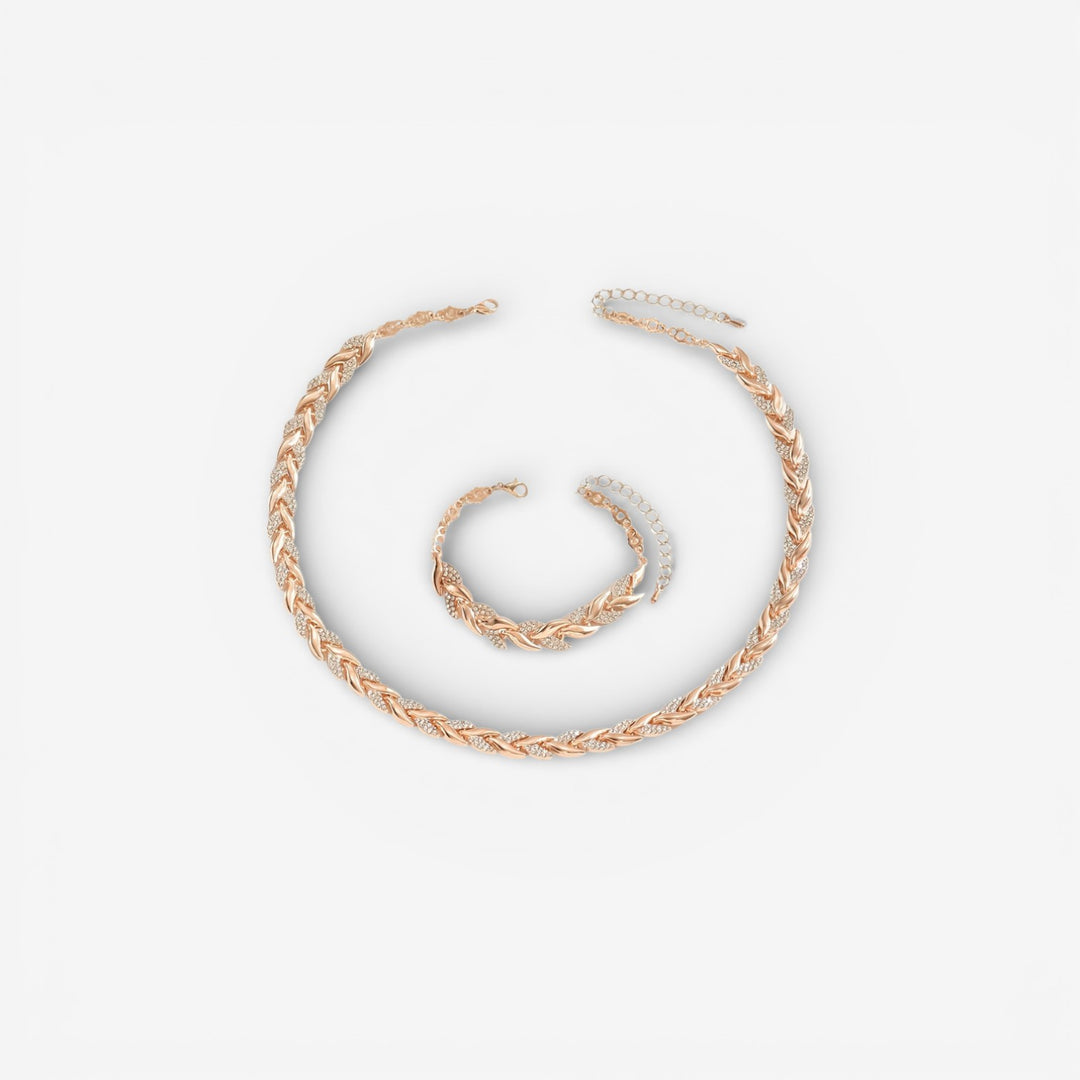 Alba™ Set Joyería Hoja