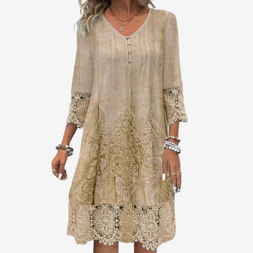 Katia™ Lace Midi Dress