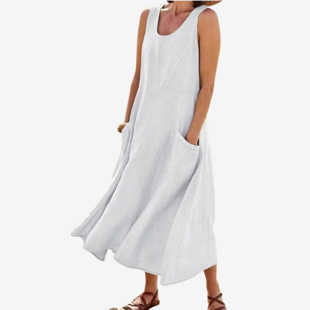Eskama™ Vestido Maxi Fluido