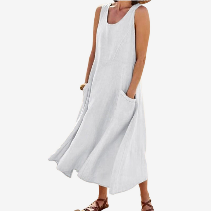 Eskama™ Vestido Maxi Fluido