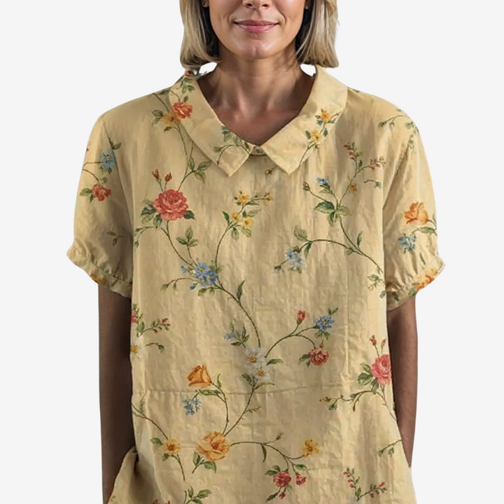 Gechina™ Camisa Floral
