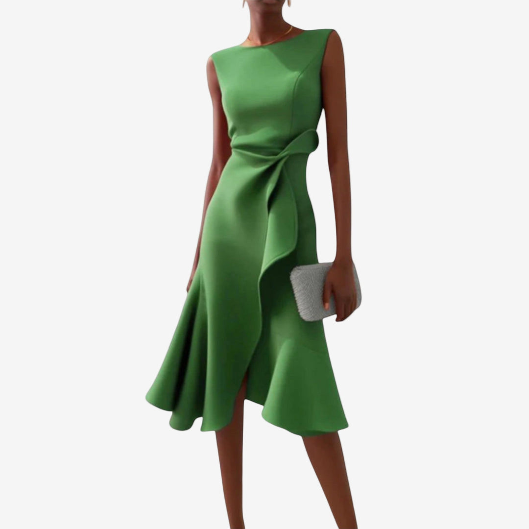 Bethania™ Vestido Midi Asimétrico