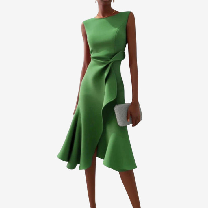 Bethania™ Vestido Midi Asimétrico