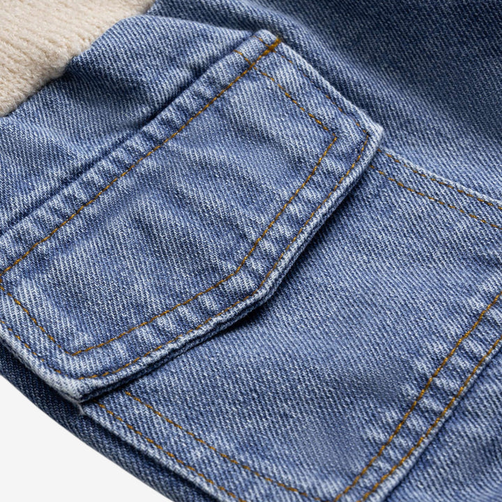 Noelia™ Sudadera Contraste Casual