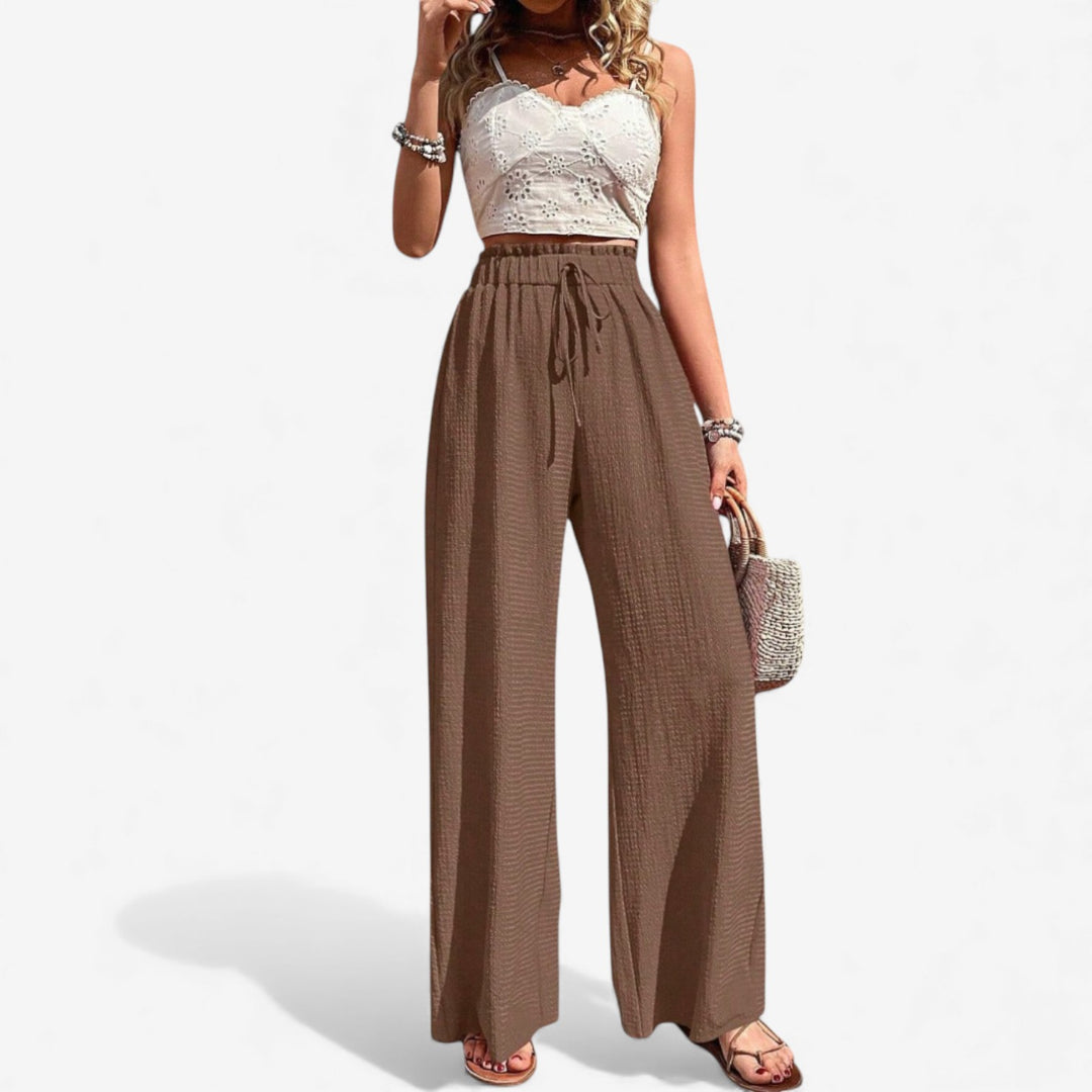 Adriana™ Pantalón Lounge Ancho