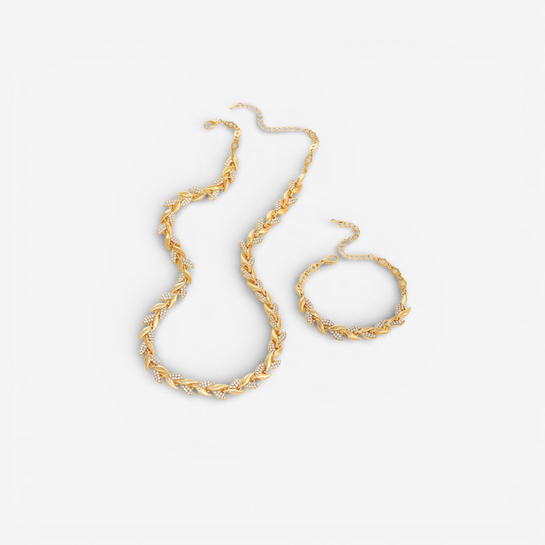 Alba™ Set Joyería Hoja