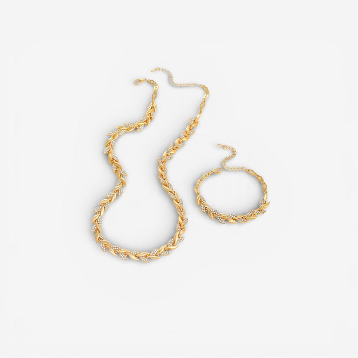 Alba™ Set Joyería Hoja