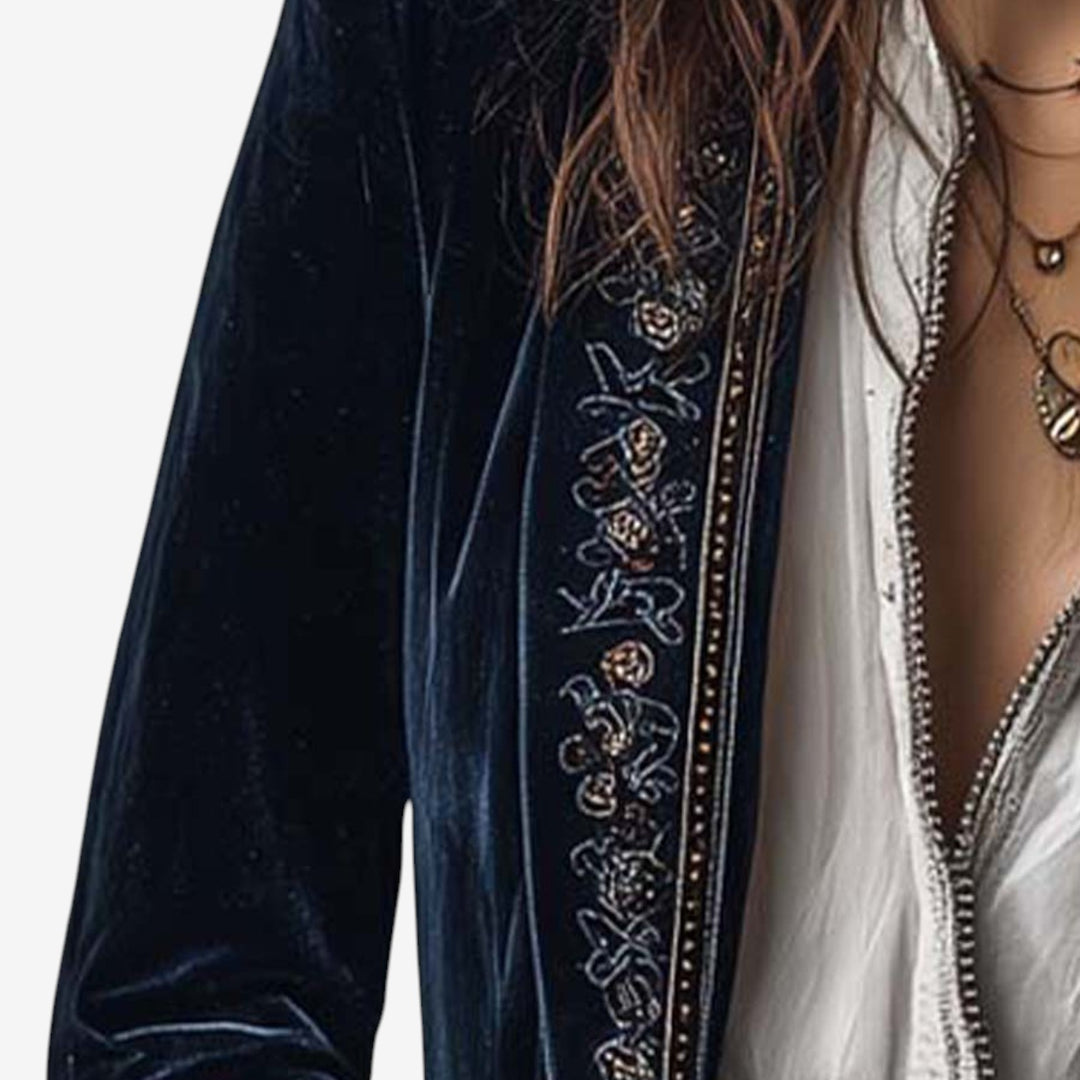 Belinda™ Blazer Chaqueta Bordada