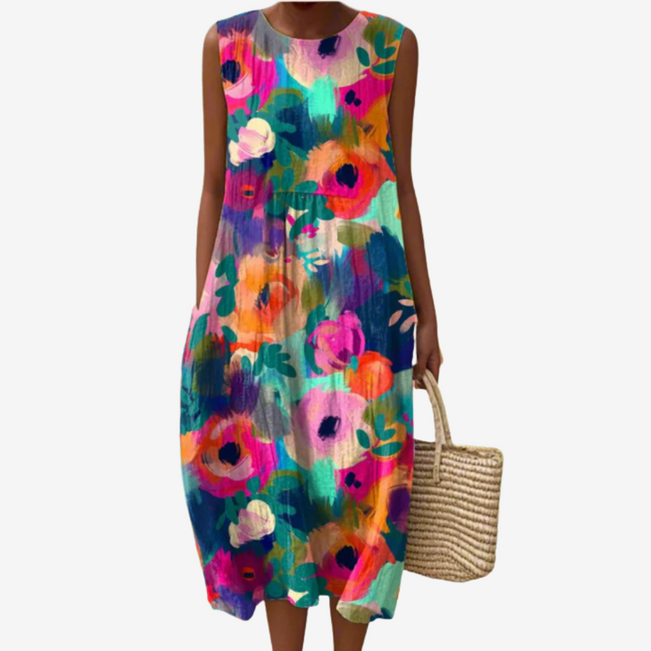 Nery™ Vestido Midi Floral