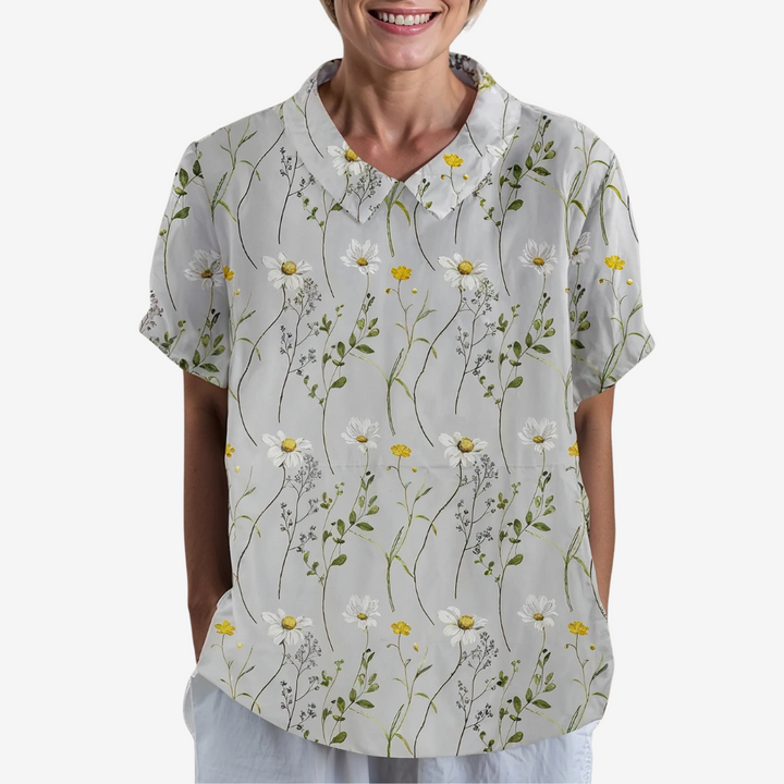 Gechina™ Camisa Floral