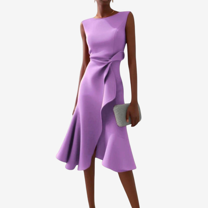 Bethania™ Vestido Midi Asimétrico