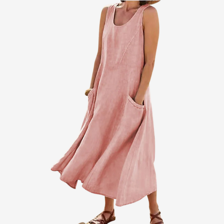 Eskama™ Vestido Maxi Fluido