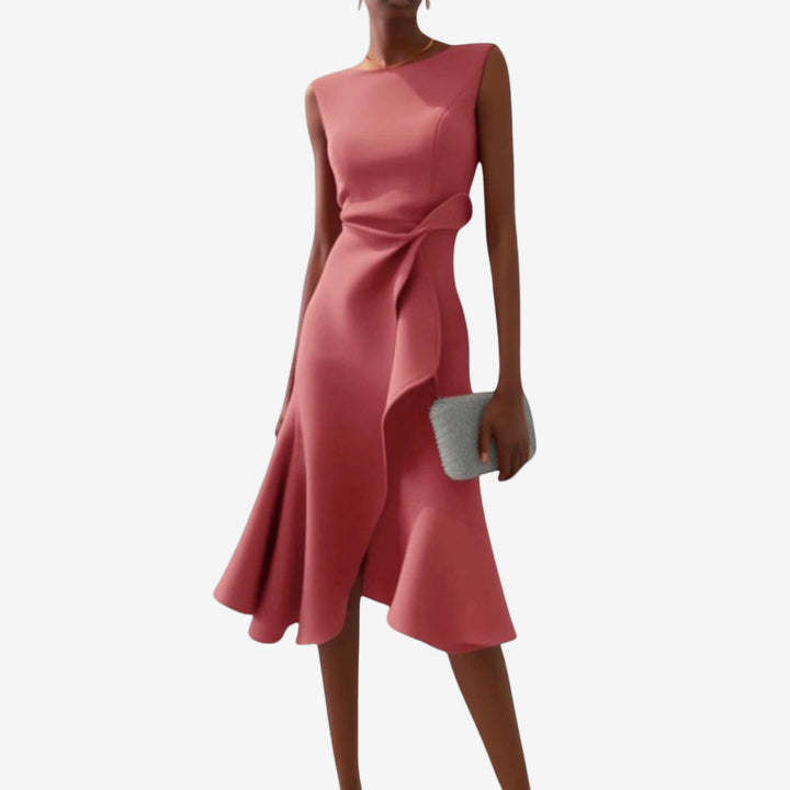 Bethania™ Vestido Midi Asimétrico