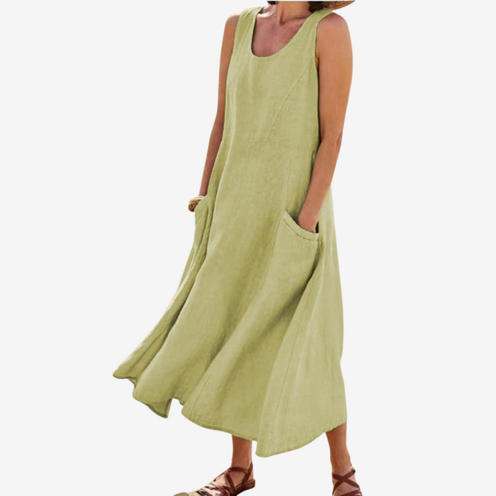 Eskama™ Vestido Maxi Fluido