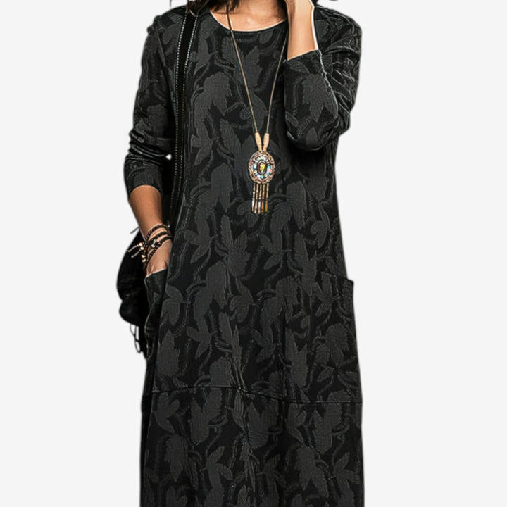 Mayte™ Vestido Largo Estampado