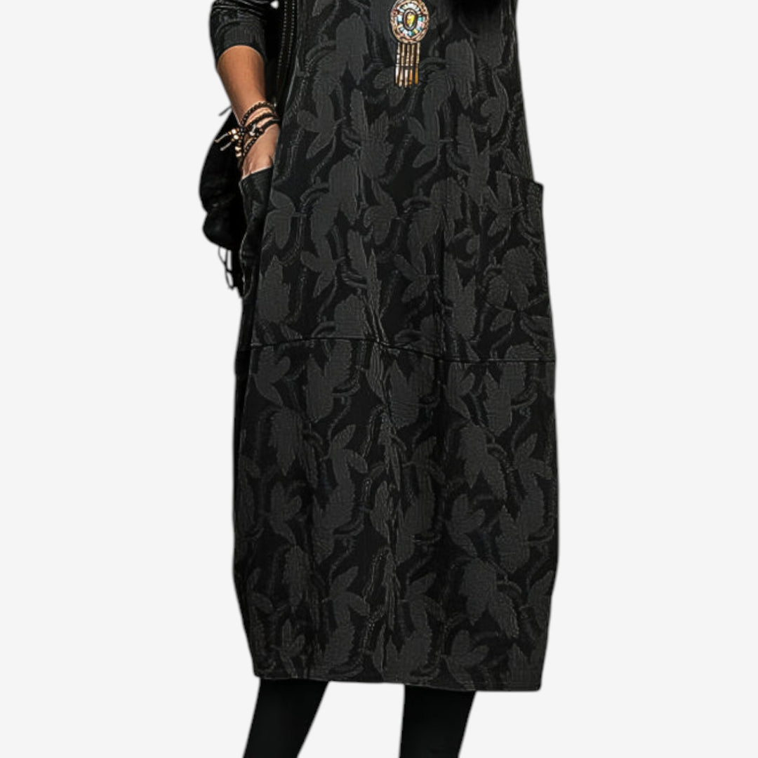 Mayte™ Vestido Largo Estampado