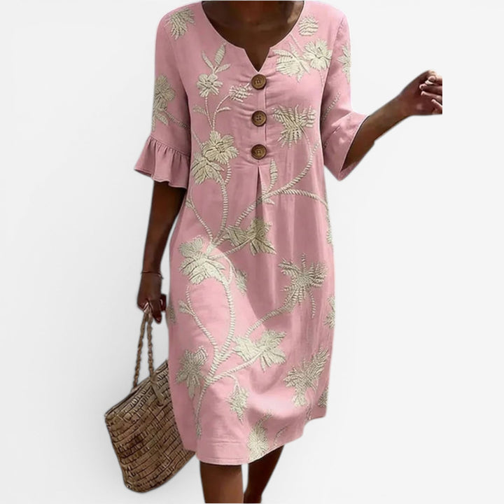 Tere™ Vestido Midi Floreado