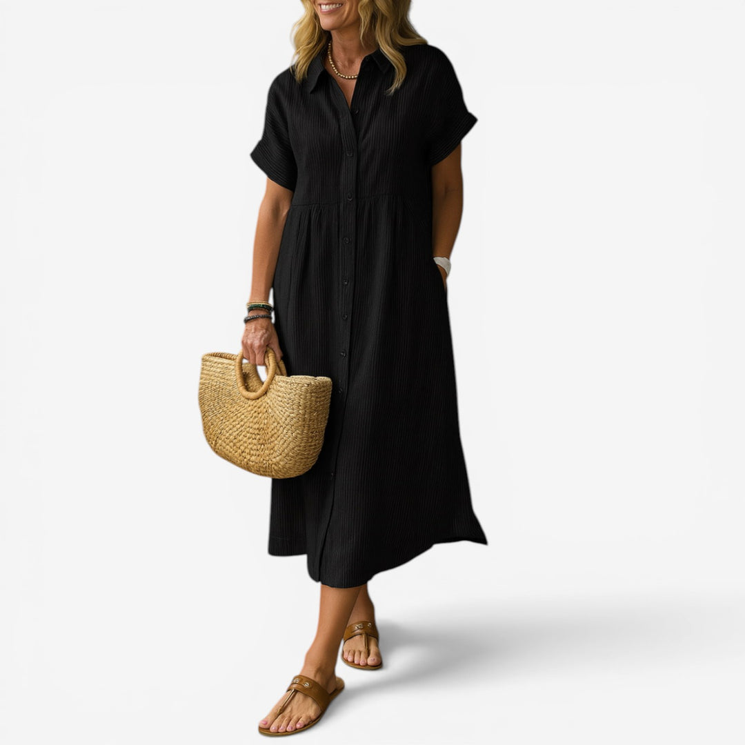Tula™ Vestido Rayas Midi