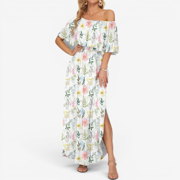 Zoe™ Vestido Maxi Floreado