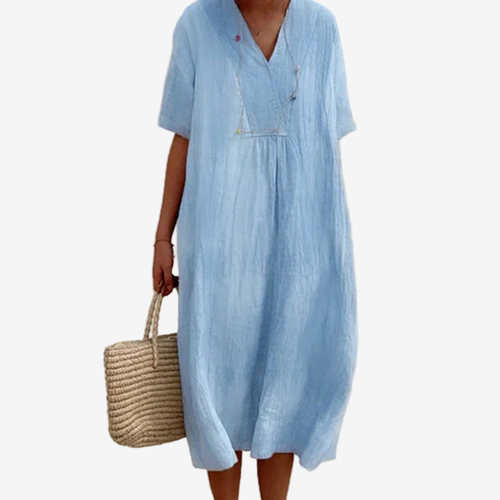 Doroteia™ Vestido Midi Relajado