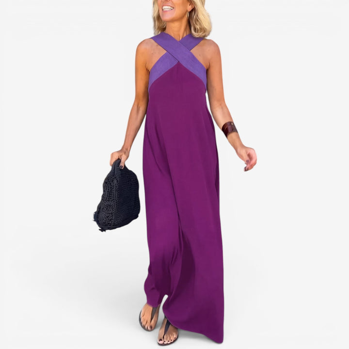 Carla™ Vestido Halter Maxi