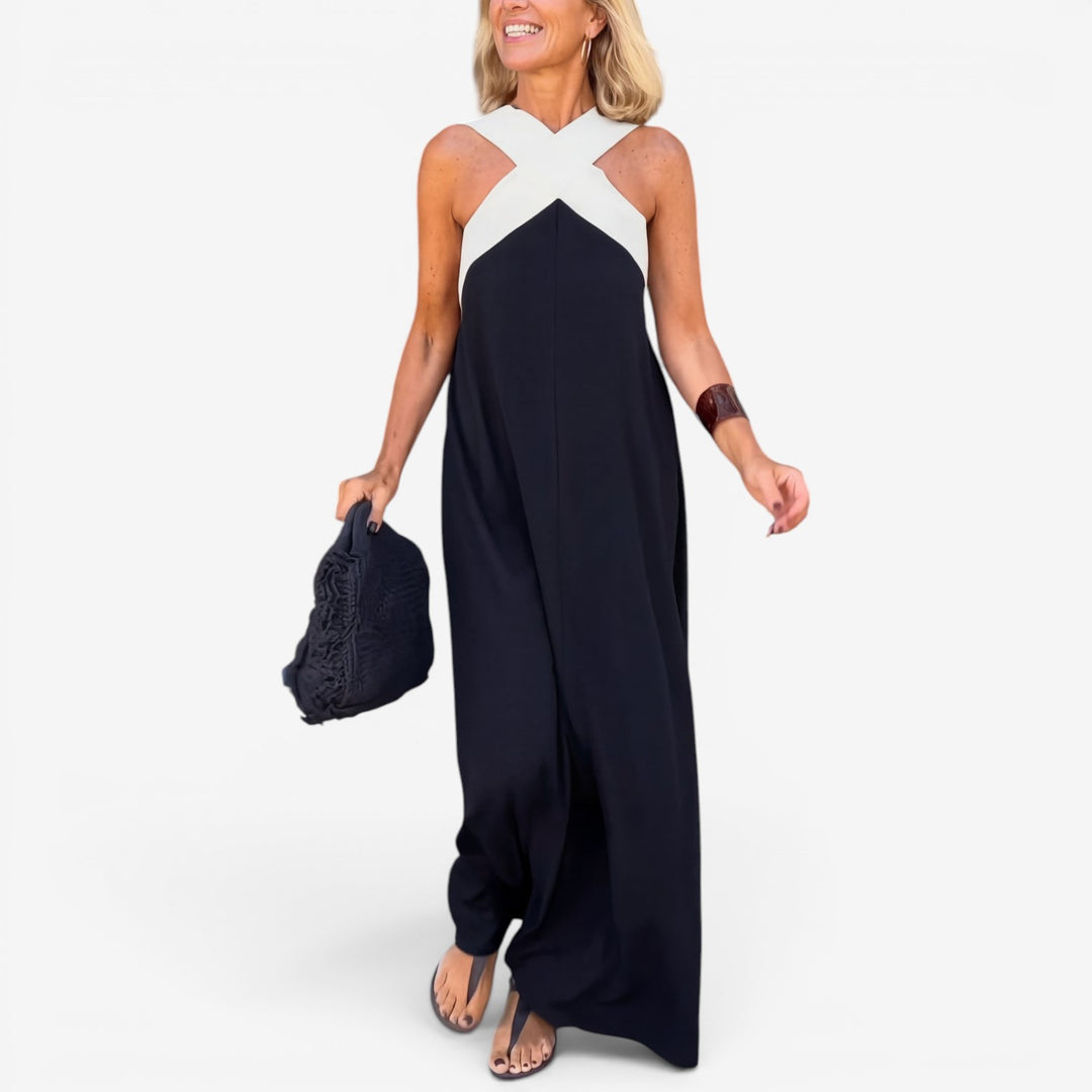 Carla™ Vestido Halter Maxi
