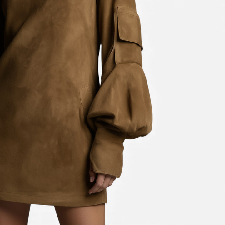 María™ Vestido Cuello Alto