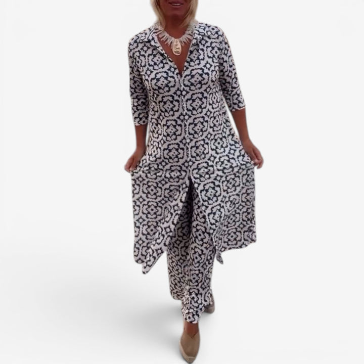 Bryssa™ Conjunto Estampado Bohemio