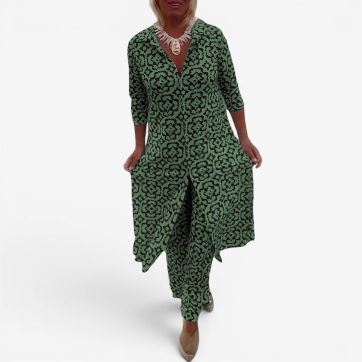 Bryssa™ Conjunto Estampado Bohemio