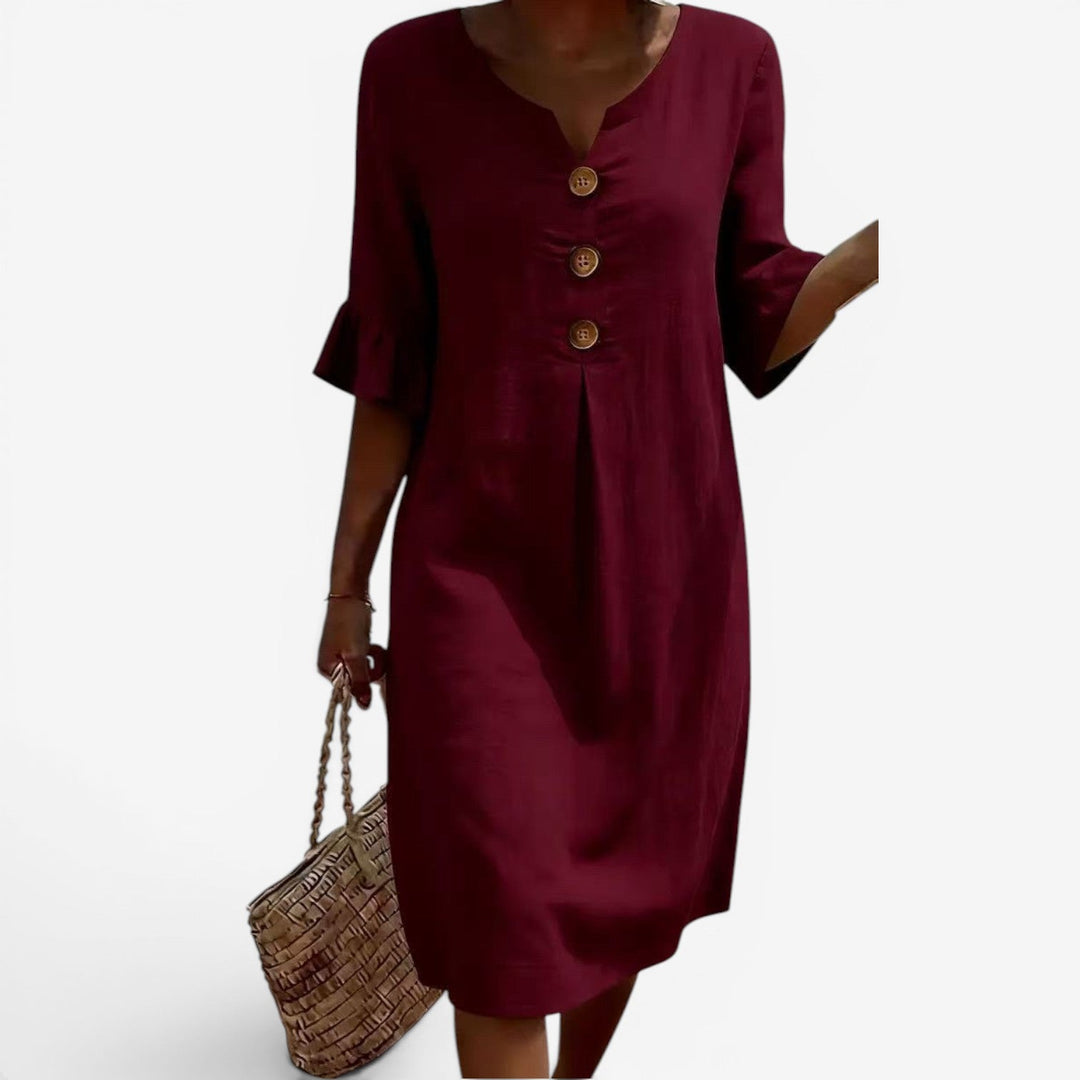 Chita™ Vestido Casual Midi
