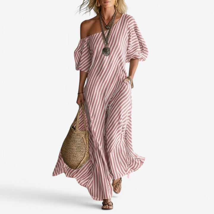 Inoni™ Vestido Rayas Maxi